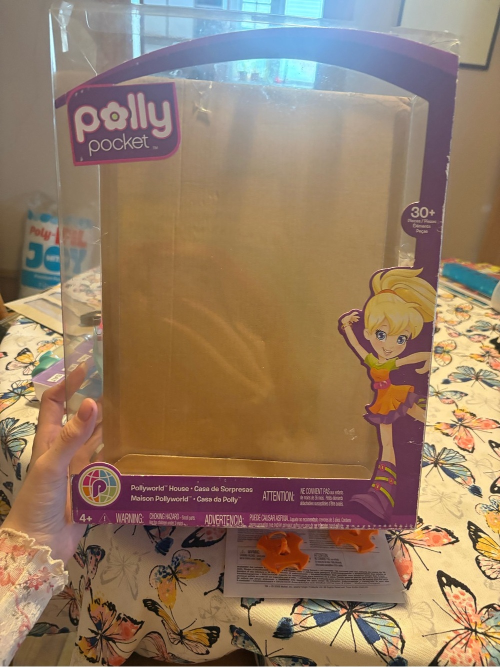 Mattel Polly Pocket Playhouse - Hot Pink & Lime - Picture 9 of 11